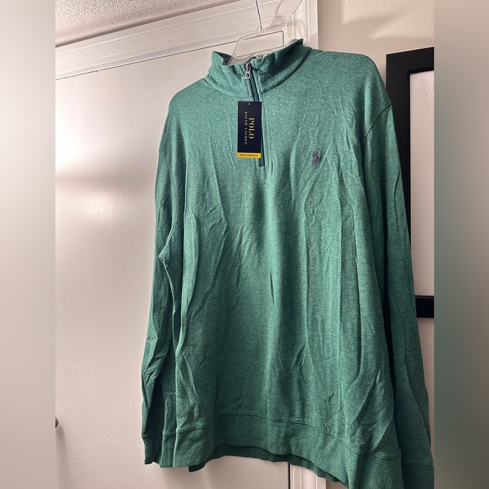 Brand New Polo “Performance” Zip Up